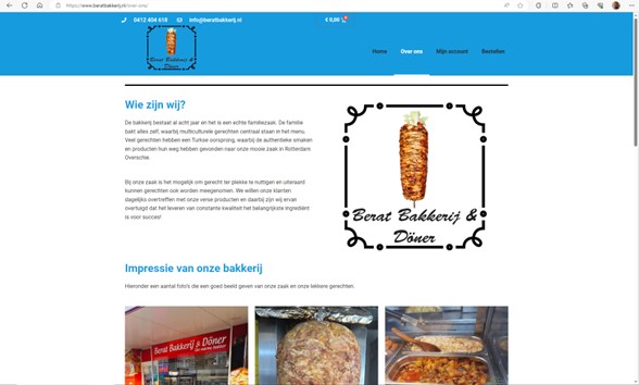 Company Website Berat Bakkerij